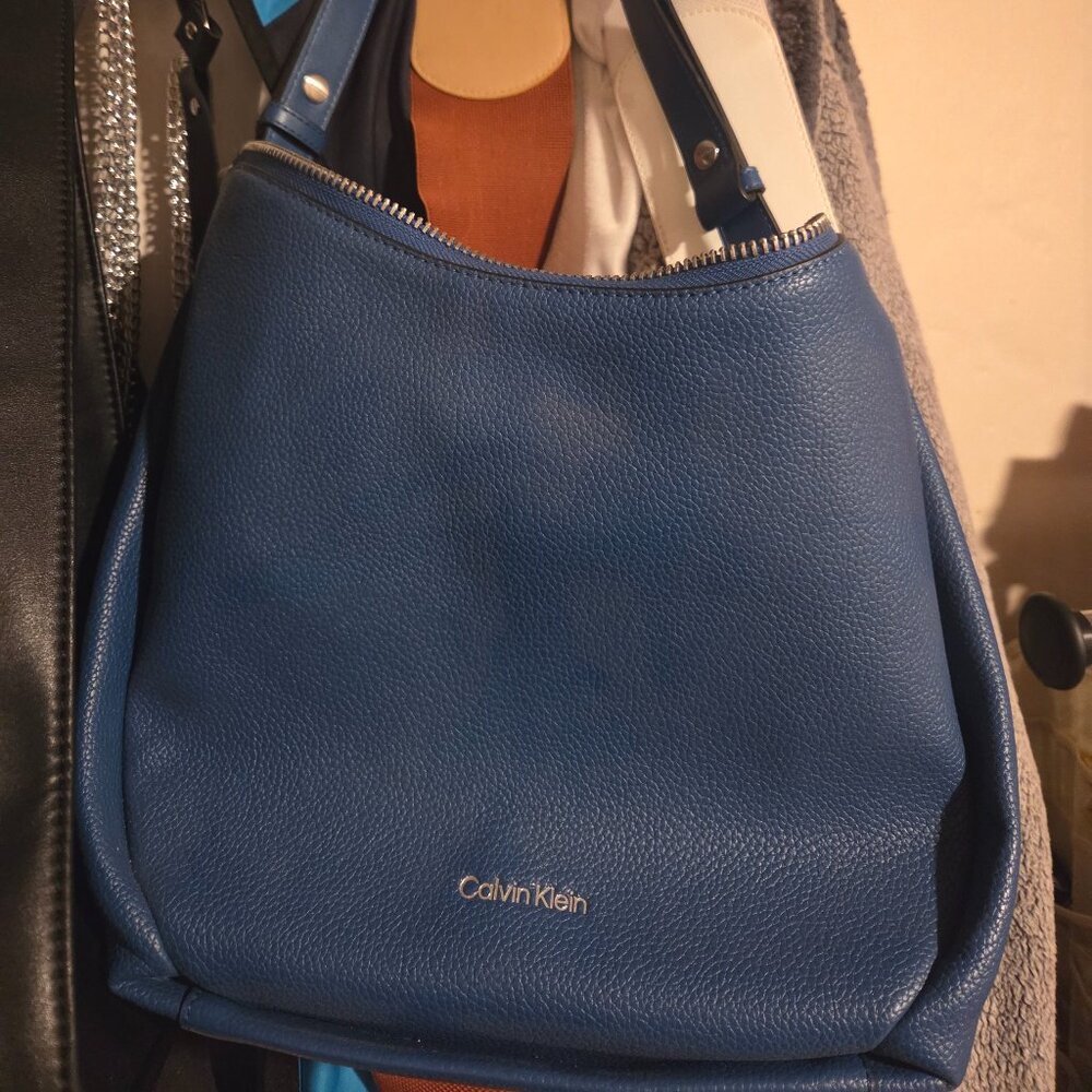 Blue Calvin Klein purse NWOT